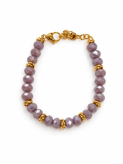 Bracciale Manu Bracelets and More Donna Lumina in Acciaio Cristallo KR11G-GL - KR11G-GL